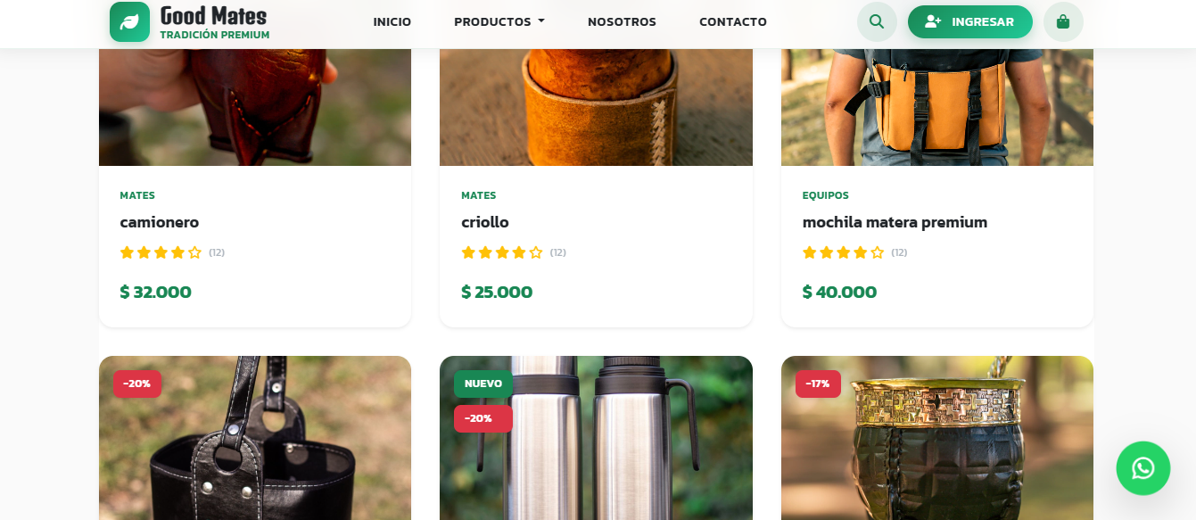 Good Mates - Productos