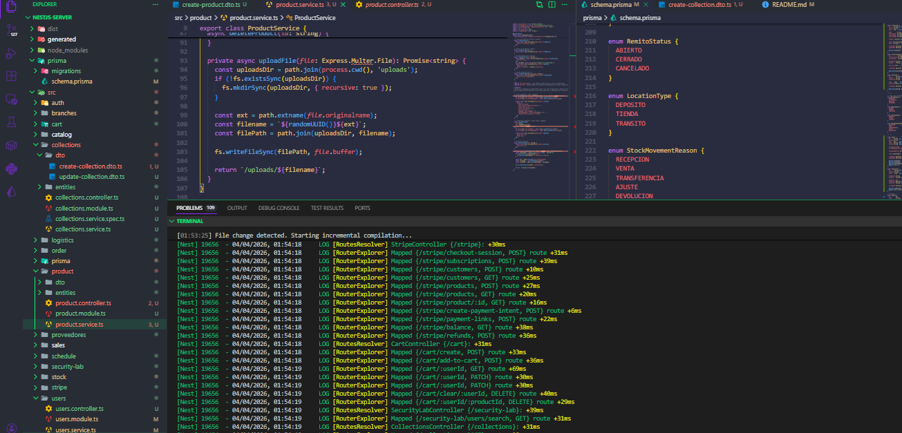 MeVistoComoQuiero - Backend